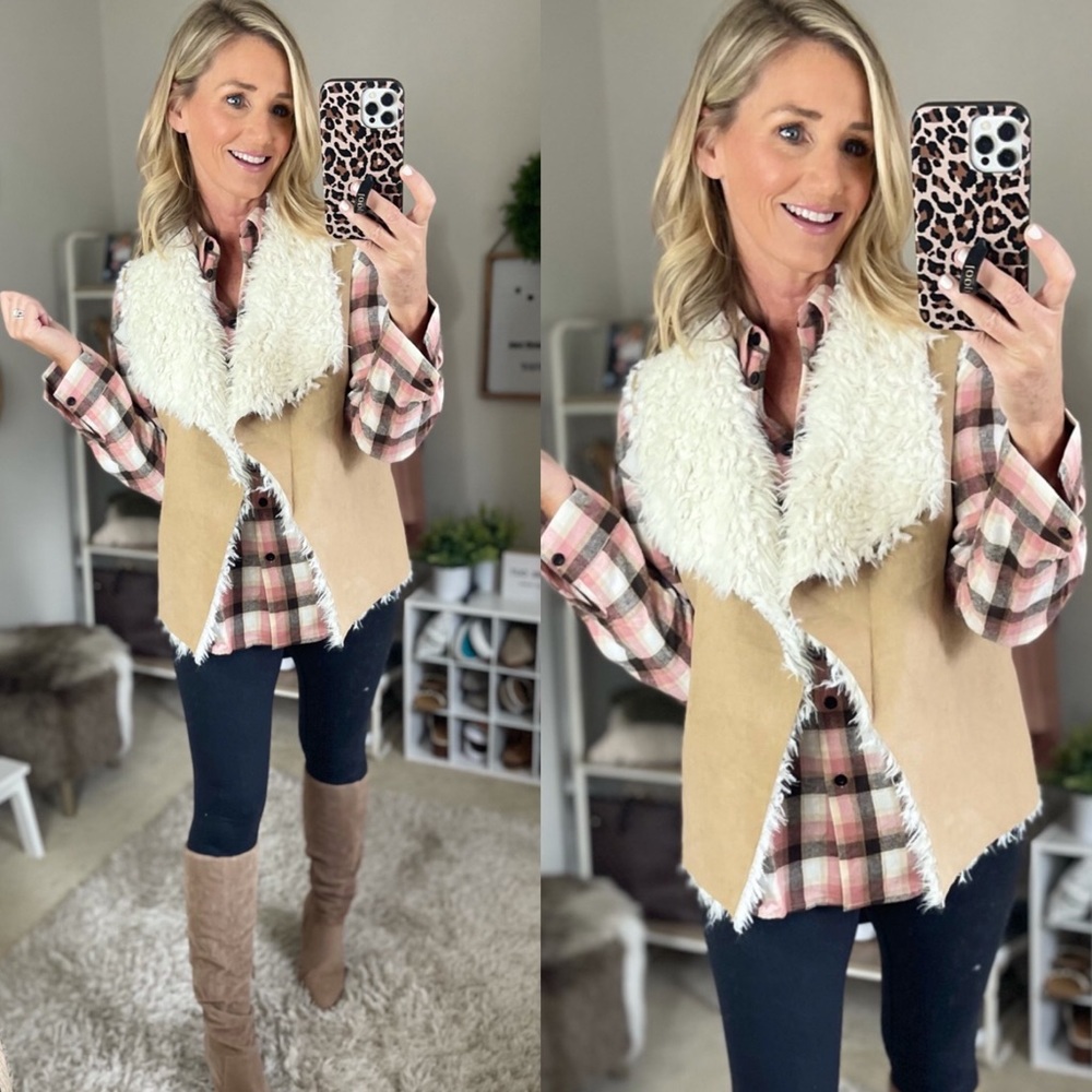 Shearling Vest